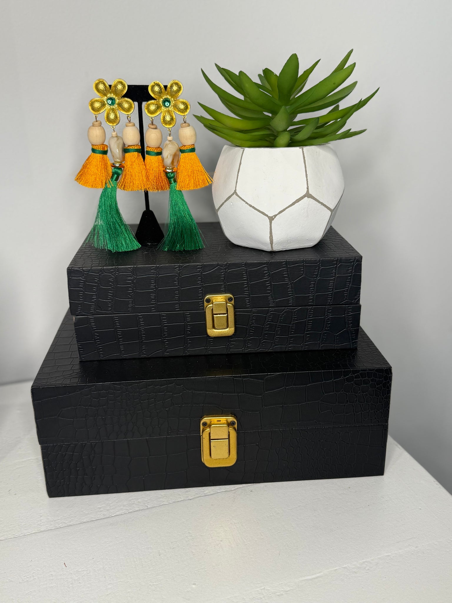 Tropical Golden Flower