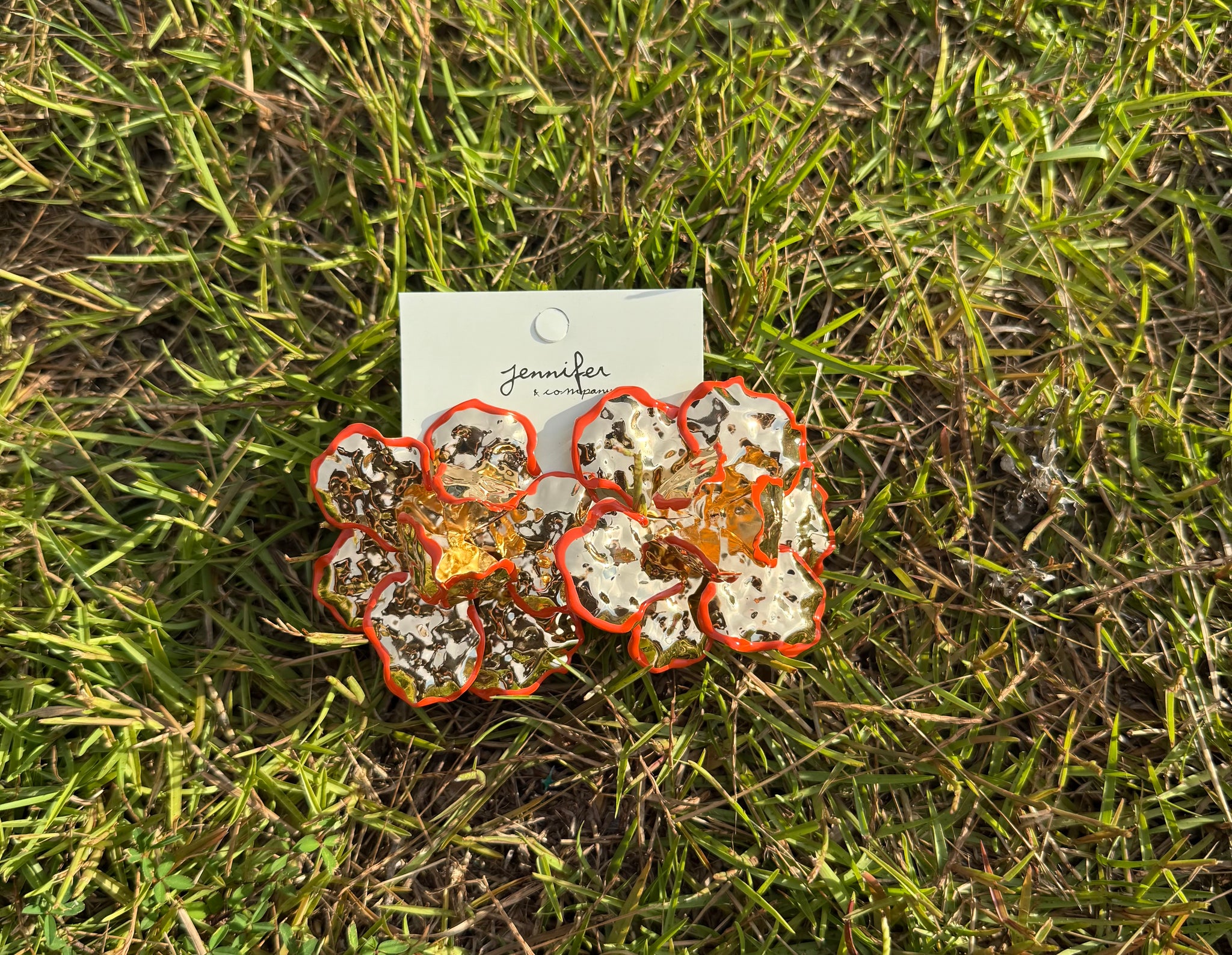 Petal Paradise (Orange/Gold)