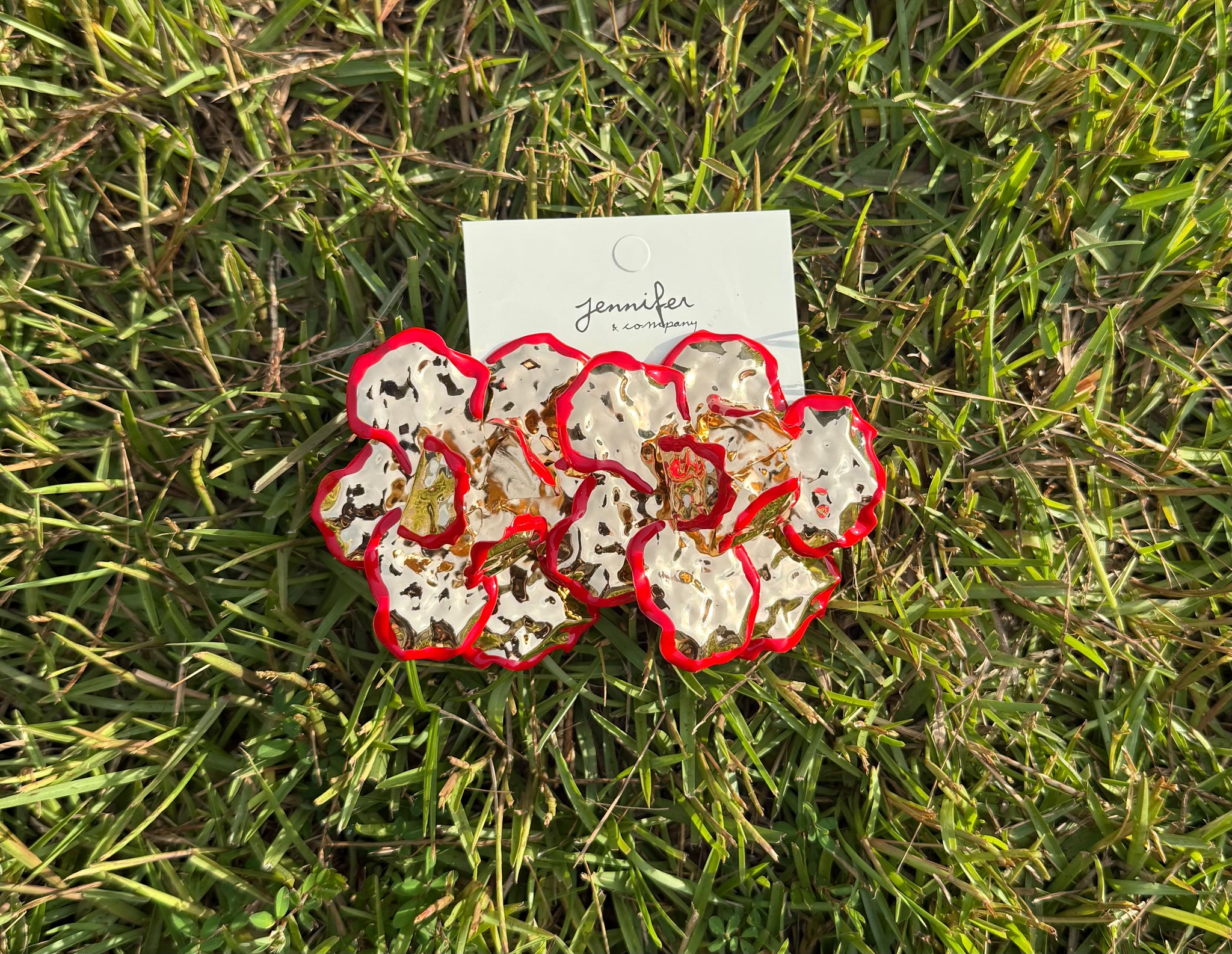 Petal Paradise (Red/Gold)